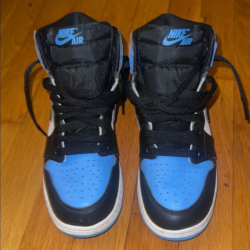 Nike Kids' Black and Blue Air Sneakers